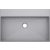Deante CorreoPultra ültethető mosdó szürke