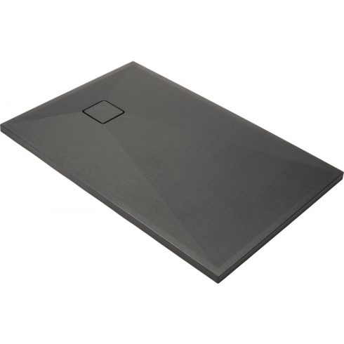 Deante CorreoTéglalap alakú zuhanytálca 100 x 80 cm antracit/titanium