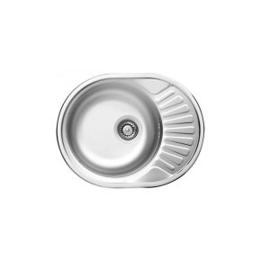 Deante Twist 1 medencés kerek mosogató+rövid csepegtető