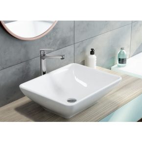   Deante Jasmin magasított mosdó csaptelep click-clack leeresztővel