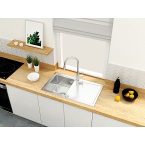 Deante Lukrecja mosogató csaptelep-kihúzható zuhanyfej