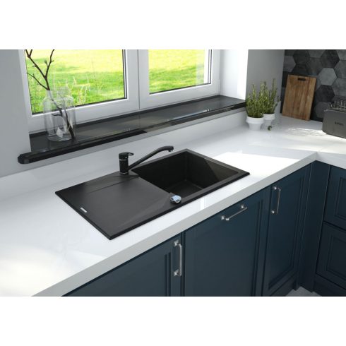 Deante Nemezja mosogató csaptelep_grafit-gránit