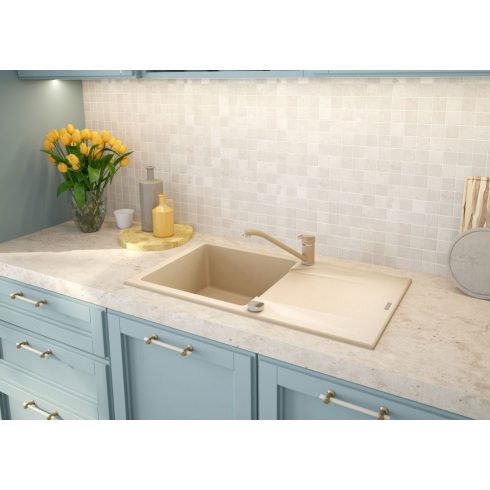 Deante Nemezja mosogató csaptelep_homok-gránit