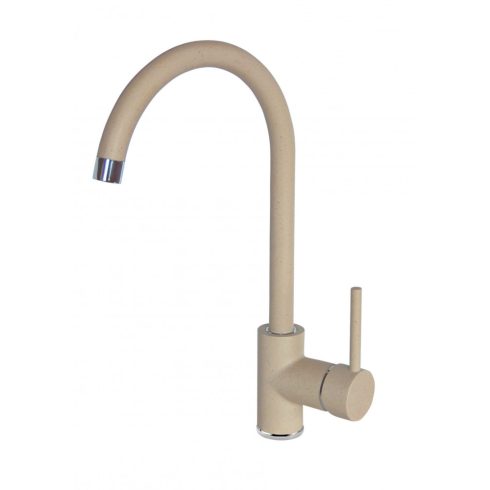 Deante Nemezja mosogató csaptelep-U kifolyóval_homok-gránit