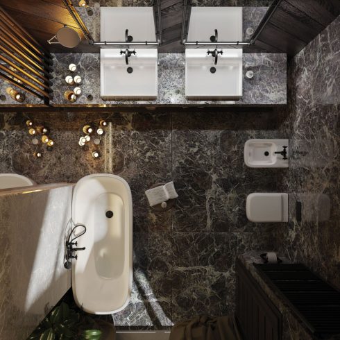 Deante Temisto Nero Bidet Csaptelep