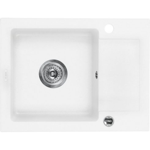 Deante Zorba 1 medencés mosogató+rövid csepegtető-ALABÁSTROM