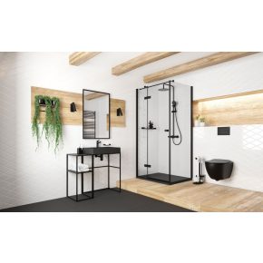 Deante Peonia Fali WC Perem nélkül fekete