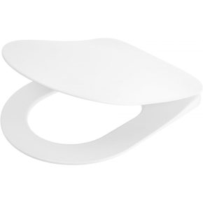 Deante Peonia lassan záródó WC ülőke slim fehér
