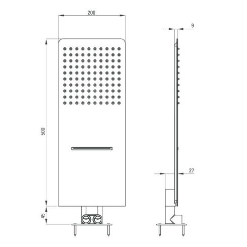 DEANTE MULTI-BOX_2 funkciós esőztető