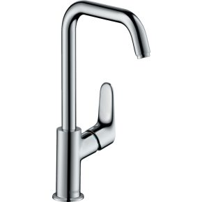   Hansgrohe Focus Egykaros mosdócsaptelep 240 elforgatható kifolyóval, automata lefolyó-garnitúrával