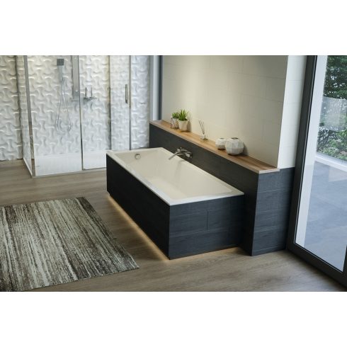 M acryl Sandra / Sandra Slim egyenes akril kád