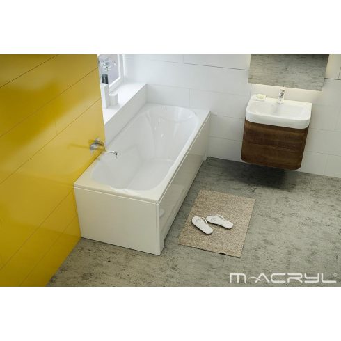 M acryl Sortiment egyenes akril kád