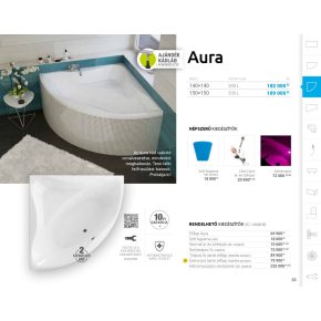 M acryl Aura Akril sarokkád