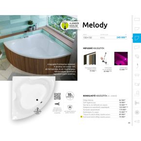 M acryl Melody Akril sarokkád