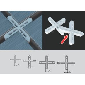 Profilplast Törhető fugakereszt