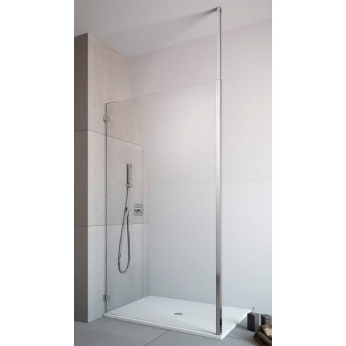 Radaway Euphoria Walk-in IV / zuhanyfal + választható oldalfal