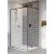 Radaway Modo New Black II Frame Walk-in fekete zuhanyfa
