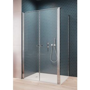   Radaway Eos DWD+S II szögletes zuhanykabin / Nyílóajtó+ oldalfal
