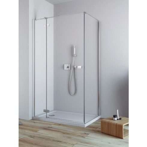 Radaway Fuenta New KDJ szögletes zuhanykabin / Nyílóajtó + oldalfal