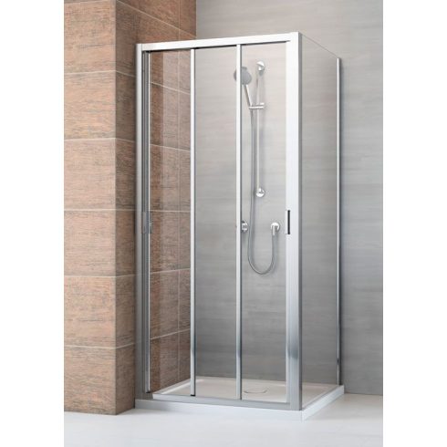 Radaway EVO DW+S szögletes zuhanykabin / Tolóajtó + oldalfal