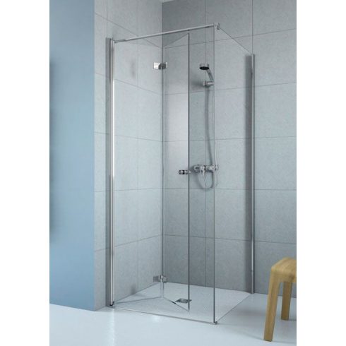 Radaway Fuenta New KDJ B szögletes zuhanykabin / Nyílóajtó + oldalfal