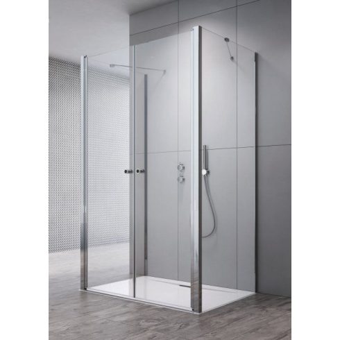 Radaway Eos DWD+2S II szögletes zuhanykabin / Nyílóajtó + oldalfal