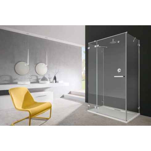 Radaway Euphoria KDJ+S szögletes zuhanykabin / Nyílóajtó + oldalfal