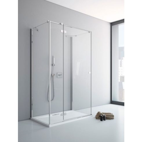 Radaway Fuenta New KDJ+S szögletes zuhanykabin / Nyílóajtó + oldalfal