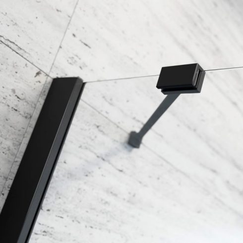 Radaway Idea Black PNJ fekete kádparaván