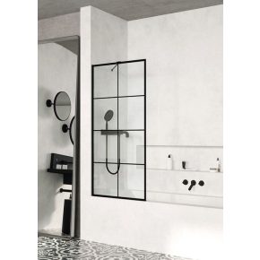 Radaway Modo New Black PNJ Factory fekete kádparaván