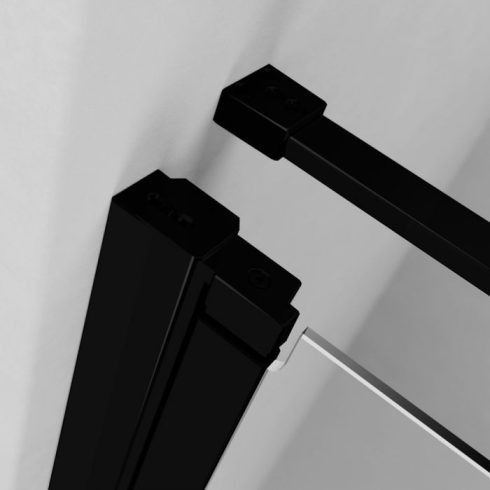 Radaway Nes Black PNJ I Frame kádparaván