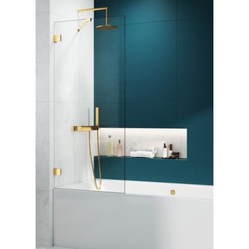 Radaway Essenza Pro Gold PNJ II arany kádparaván