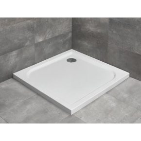 Radaway Delos C szögletes lapos zuhanytálca