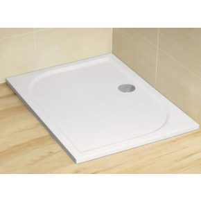 Radaway Noris D szögletes zuhanytálca / Előlap + oldallap