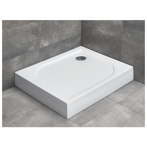 Radaway Delos D szögletes zuhanytálca lábbal / Előlappal