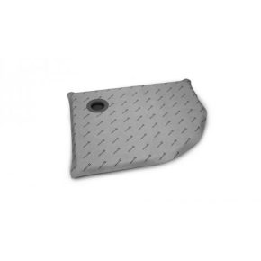   Radaway Negyedköríves aszimmetrikus burkolható zuhanytálca padlóösszefolyóval