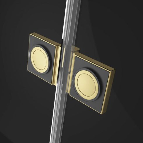 Radaway Essenza Pro Gold PDD íves arany zuhanykabin