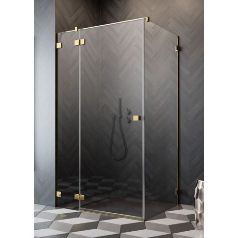 Radaway Essenza Pro Gold KDJ szögletes zuhanykabin