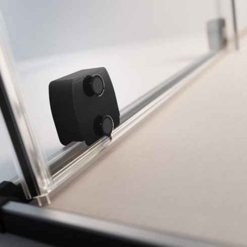 Radaway Furo Black KDJ Szögletes Zuhanykabin