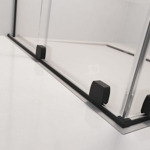 Radaway Furo Black KDJ Szögletes Zuhanykabin