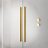 Radaway Furo Gold PND II Arany kádparaván