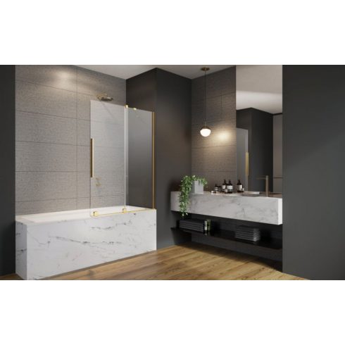Radaway Furo Gold PND II Arany kádparaván