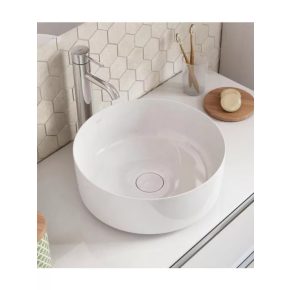 Roca Inspira Round kerámia pultra ültethető kerek mosdó