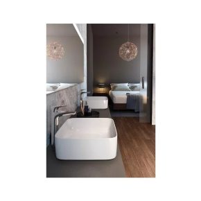 Roca Inspira Square kerámia pultra ültethető mosdó